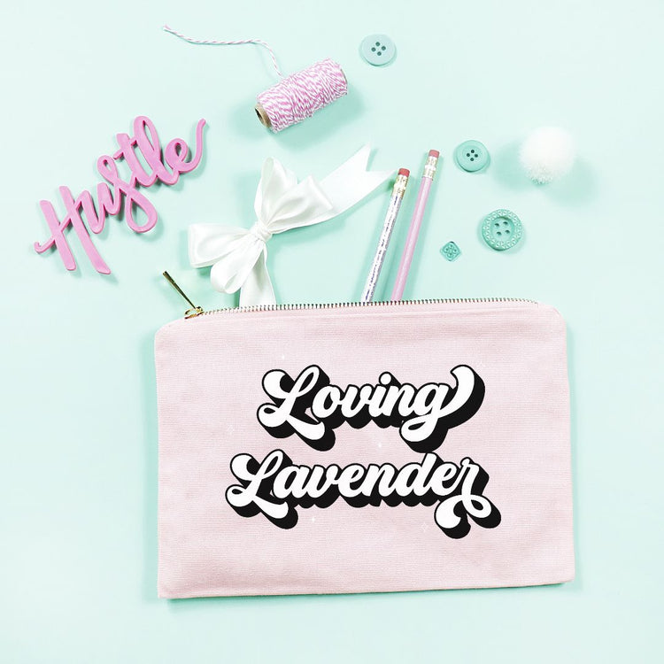 LL Pink Cosmetic Bag