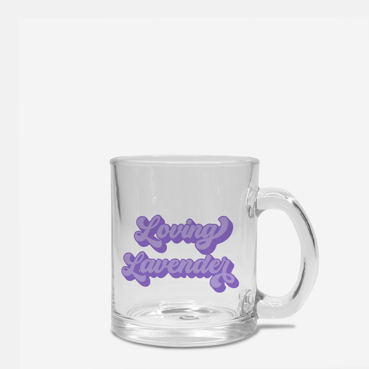 Purple LL Clear Mug