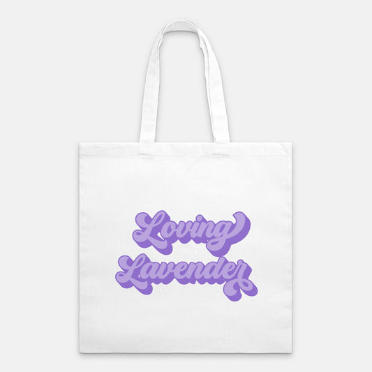 LL White Tote Bag