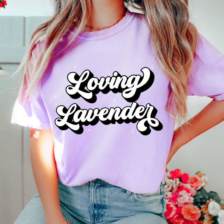 Loving Lavender Orchid Comfort Tee