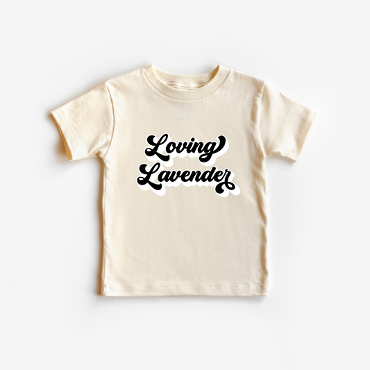 Black Loving Lavender Natural Onesie/Tee